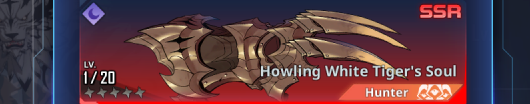 Howling White Tiger's Soul