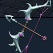 Dark Silver Longbow