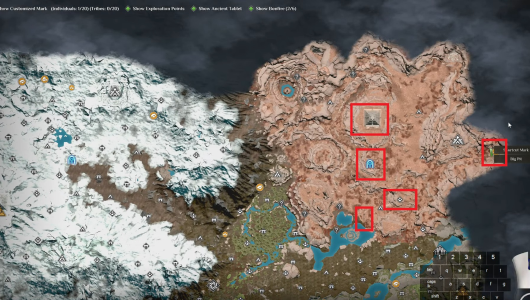 Nitrate Ore Location