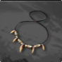 Advanced Saber-toothed Predator Necklace 