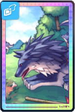 Vagabond Wolf Card Sun 