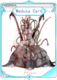 Medusa Card – D Secondary Weapon Card